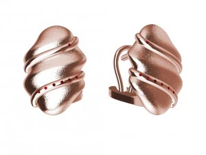 earrings 3D Print Model