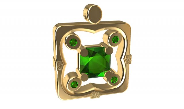 pendant Model do druku 3D .c4d .max .obj .3ds .fbx .stl .blend 