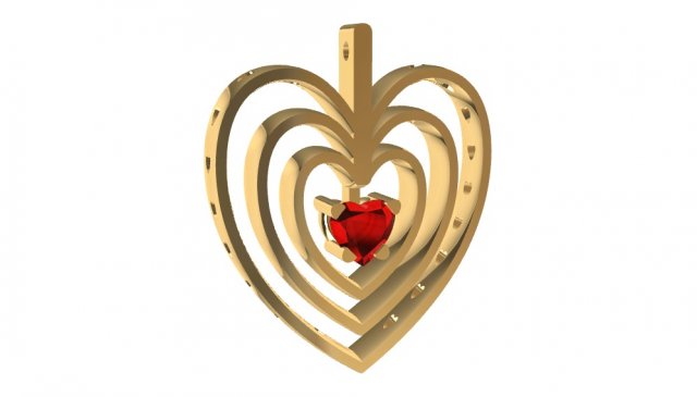 pendant 3D 프린트 모델 .c4d .max .obj .3ds .fbx .stl .blend
