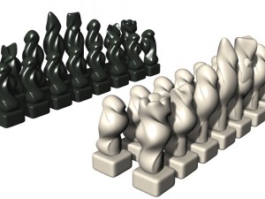 chess 3D 打印模型