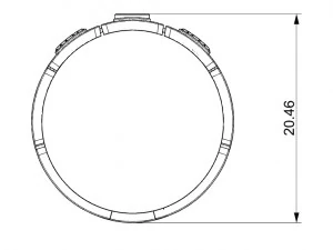 earrings with gems wood and other 3D Print Model