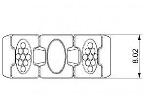 earrings with gems wood and other 3D Print Model