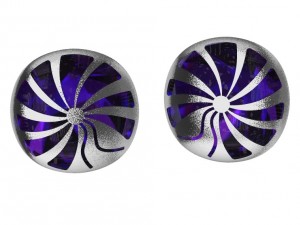 earrings with enamel 3D Print Model