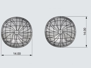 earrings with enamel 3D 프린트 모델