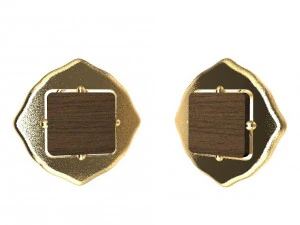 ahşap ve diğer küpeler 3D Baskı Modeli