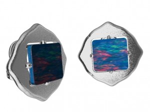 earrings with wood and other 3D Print Model