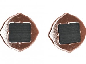 earrings with wood and other 3D Print Model