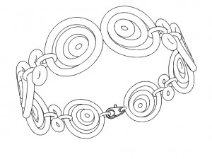 bracelet 3Dプリントモデル