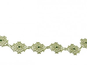 bracelet with gems Modelo de Impressão 3D