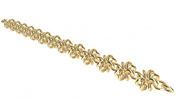 bracelet Model do druku 3D .c4d .max .obj .3ds .fbx .stl .blend 