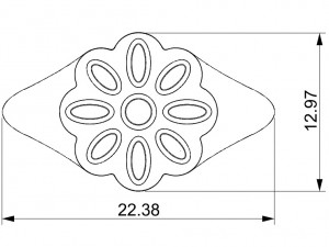 ring with wood 3D 프린트 모델