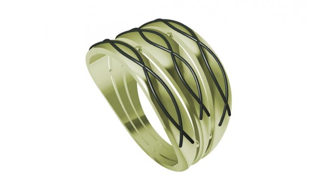 ring Model do druku 3D .c4d .max .obj .3ds .fbx .stl .blend 