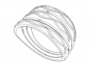 ring Model do druku 3D