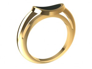 ring with rubber 3D-Druckmodell