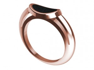 ring with rubber 3D-Druckmodell
