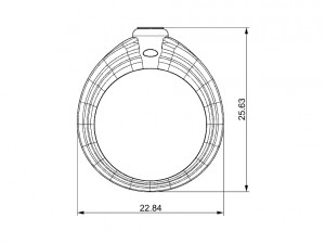 ring with wood 3D Print Model