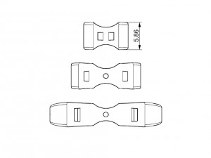 bicolor ring 3Dプリントモデル