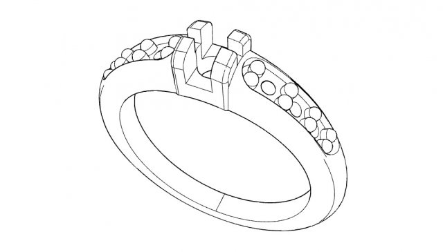 Download ring with gems 3D Model