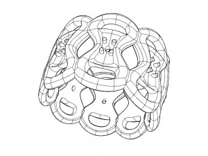 anel Modelo de Impressão 3D