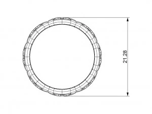 anel Modelo de Impressão 3D