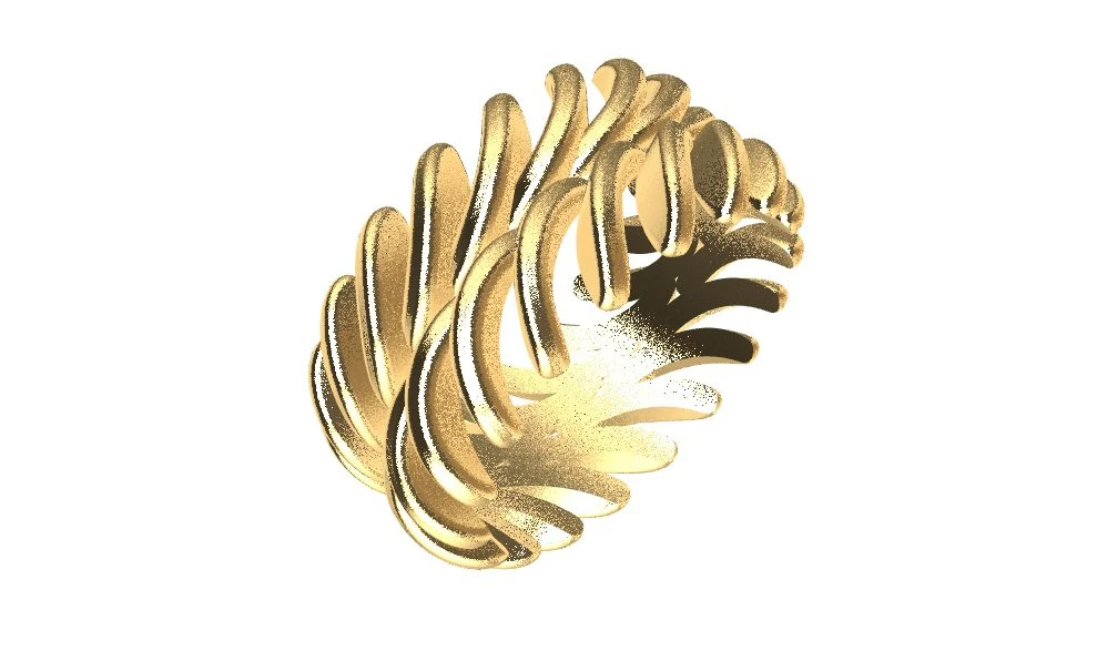a different ring 3D Print Model .c4d .max .obj .3ds .fbx .stl .blend 