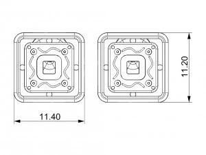 earrings with gems 3D Print Model
