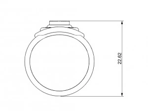 ring with ebany or other 3D Print Model