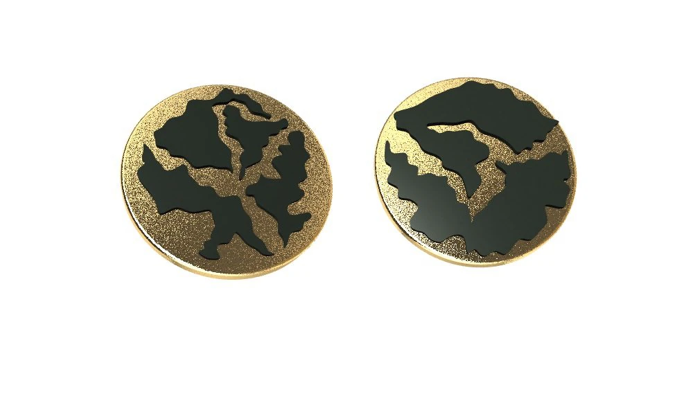 earrings 3D Print Model .c4d .max .obj .3ds .fbx .stl .blend 