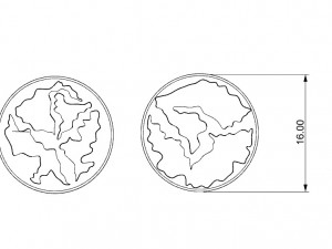 earrings Modello di stampa 3D
