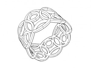 ring Modelo de Impressão 3D