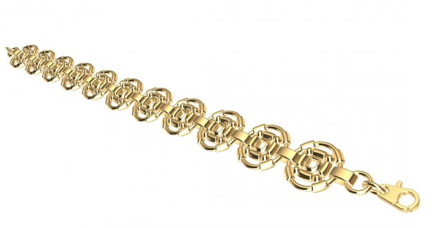 bracelet Model Cetak 3D .c4d .max .obj .3ds .fbx .stl .blend 