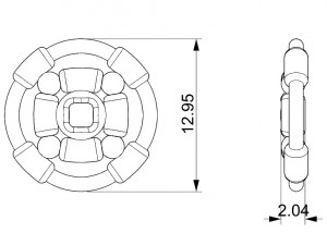 bracelet Model Cetak 3D