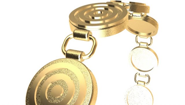 a different bracelet 3D Print Model .c4d .max .obj .3ds .fbx .stl .blend 