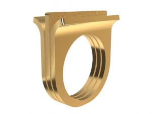 tricolor ring Modelo de Impressão 3D