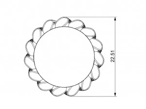 ring with gems 3D Print Model