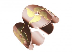 bicolor ring 3D-Druckmodell