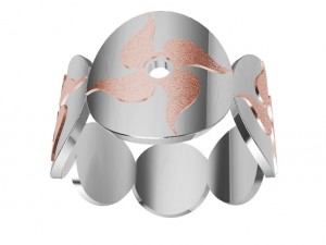bicolor ring 3D-Druckmodell