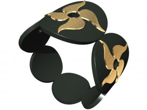 bicolor ring 3D Print Model