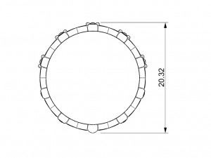a different ring with gems 3D 프린트 모델
