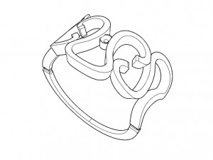 ring with gems 3D-printmodel