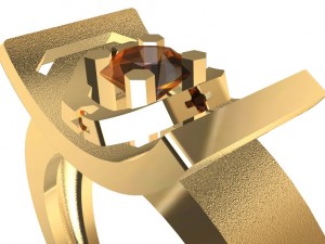 a special ring 3D Print Model