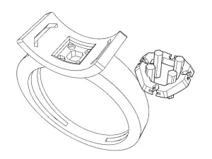 a special ring 3D Print Model