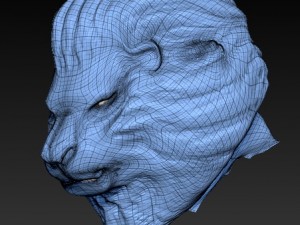 lion head 3D Model
