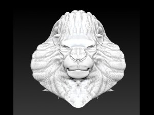 lion head 3D Model