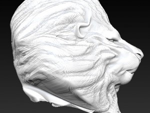 lion head 3D Model