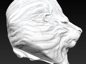 lion head 3D Model