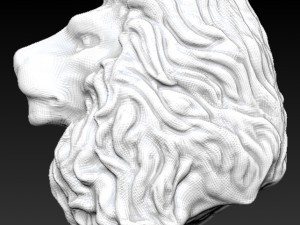 lion head 3D Print Model