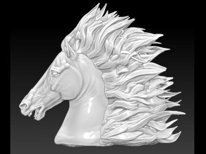 horse agony 3D-printmodel