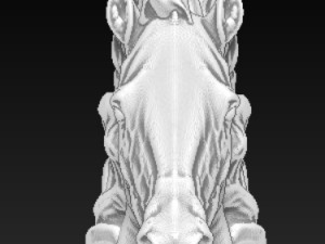 horse agony 3D-printmodel