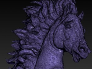 horse agony 3D-printmodel